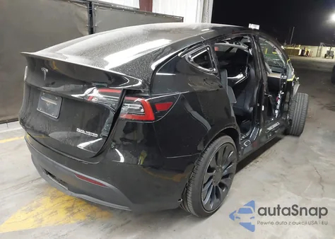 2022 Tesla Model Y Performance Dual Motor All-Wheel Drive из США, поврежденный, VIN 7SAYGDEF1NF411342
